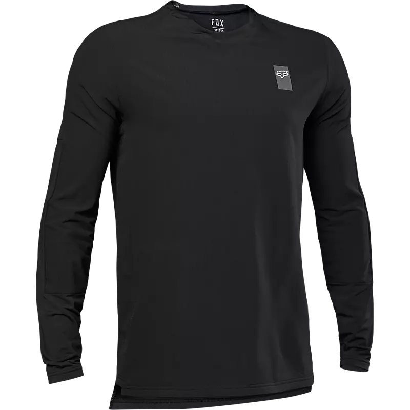 FOX Polera Bicicleta Defend Thermal Manga Larga Negro - Rideshop