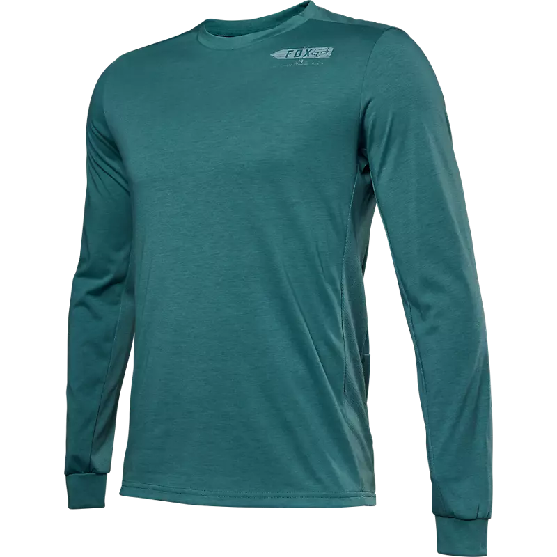 FOX Polera Bicicleta Manga Larga Ranger Drirelease® Verde - Rideshop