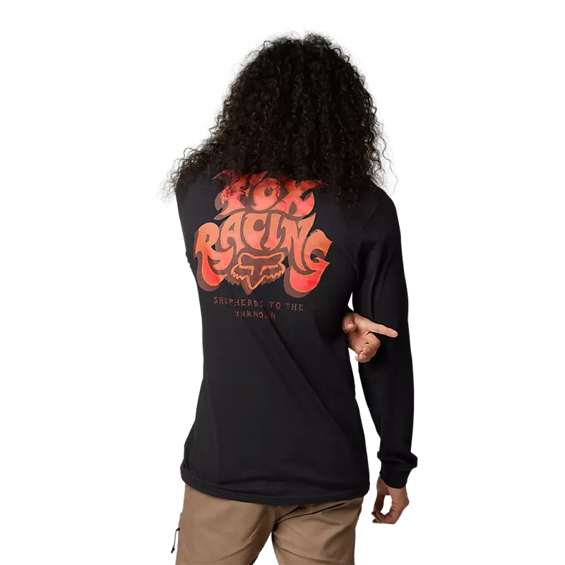 FOX Polera Lifestyle Manga Larga Colel Negro - Rideshop