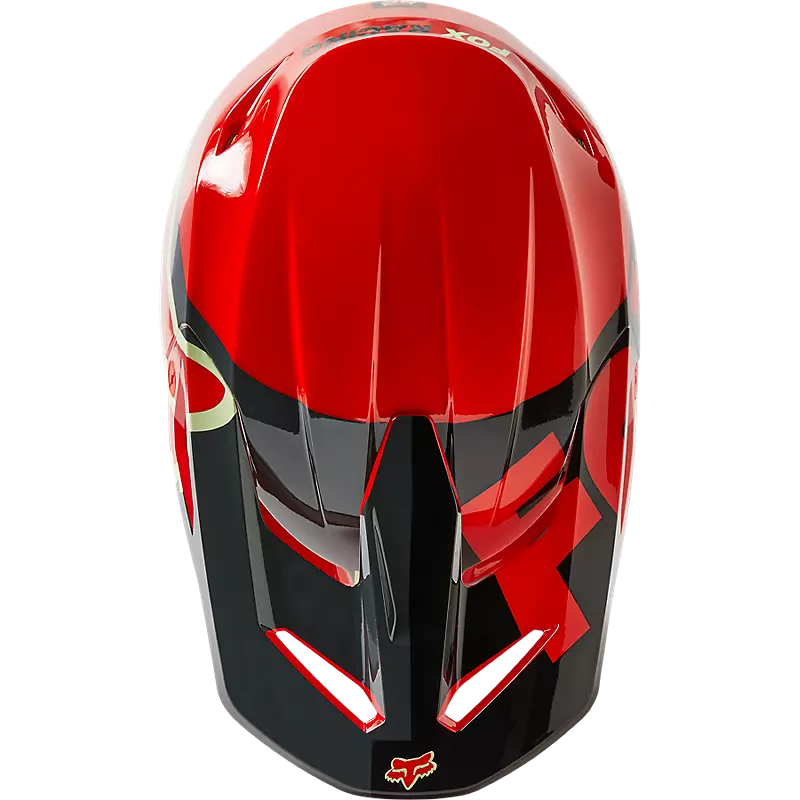 FOX Casco Moto V1 Xpozr Rojo - Rideshop