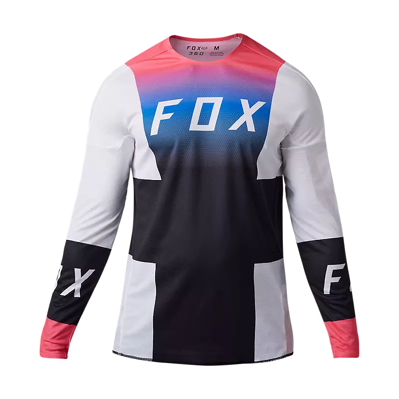 FOX Polera Moto 360 Horyzn Negro/Blanco/Rosado - Rideshop