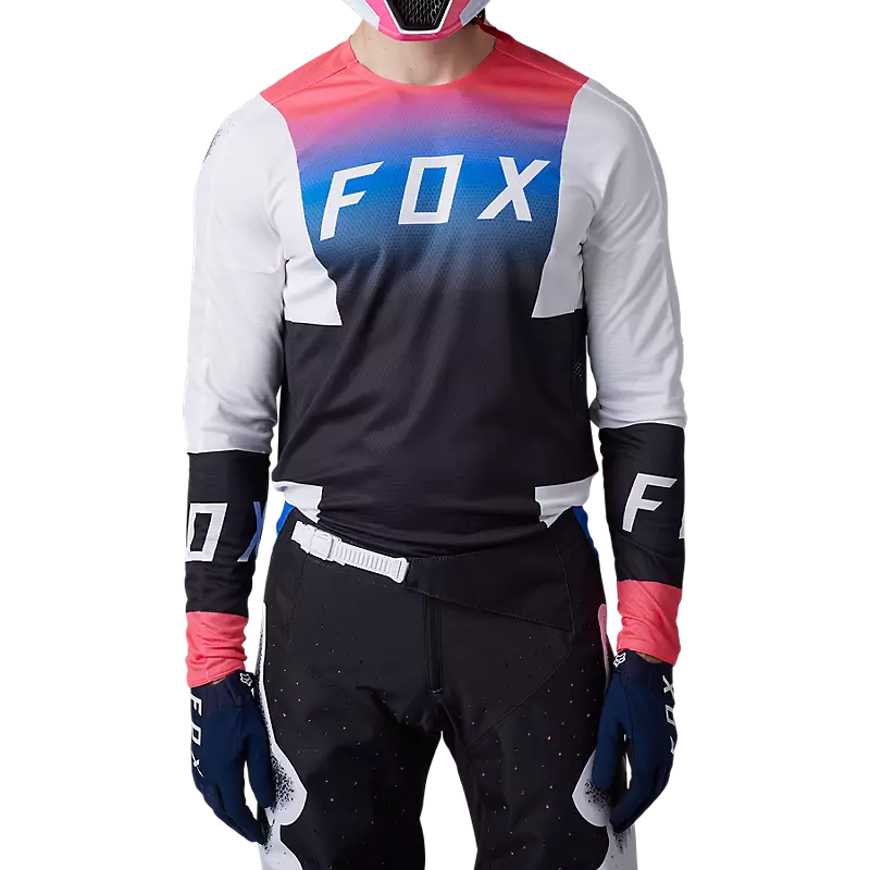 FOX Polera Moto 360 Horyzn Negro/Blanco/Rosado - Rideshop