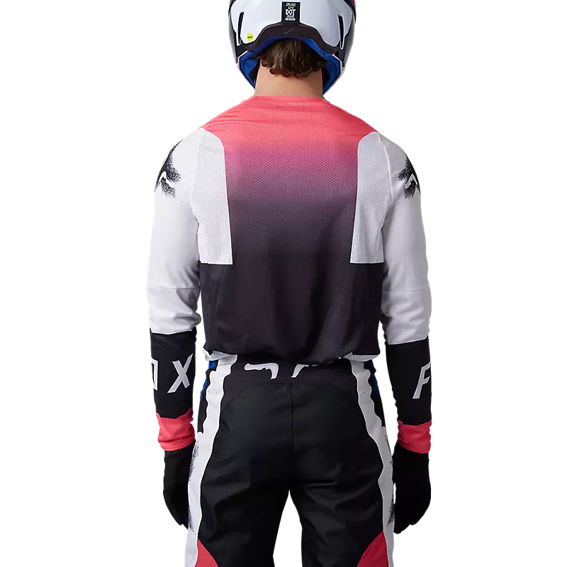 FOX Polera Moto 360 Horyzn Negro/Blanco/Rosado - Rideshop