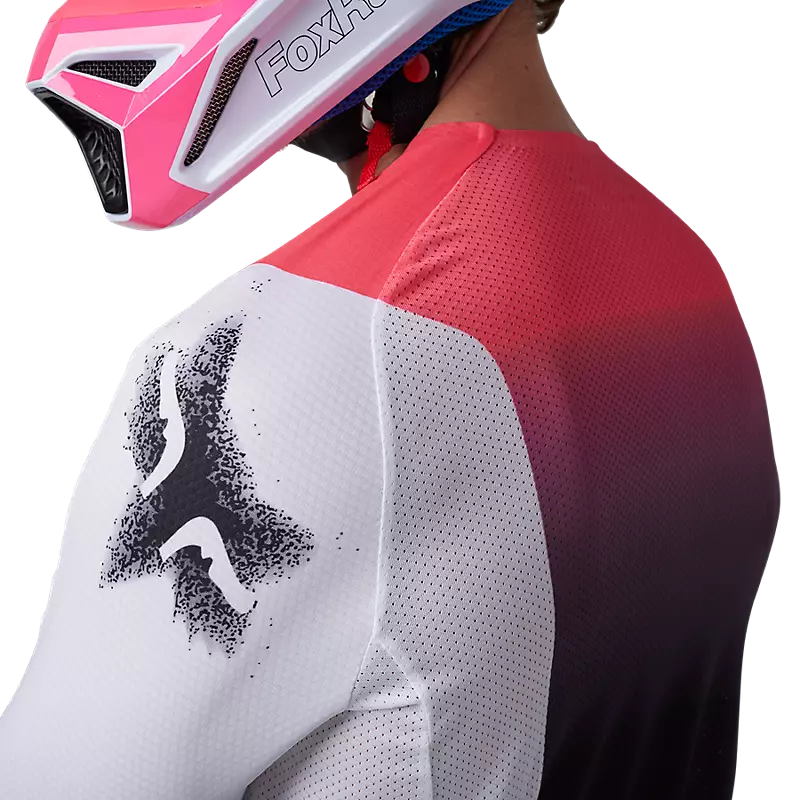 FOX Polera Moto 360 Horyzn Negro/Blanco/Rosado - Rideshop