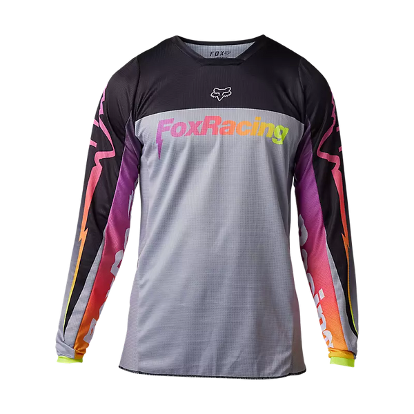 FOX Polera Moto 180 Statk Gris - Rideshop