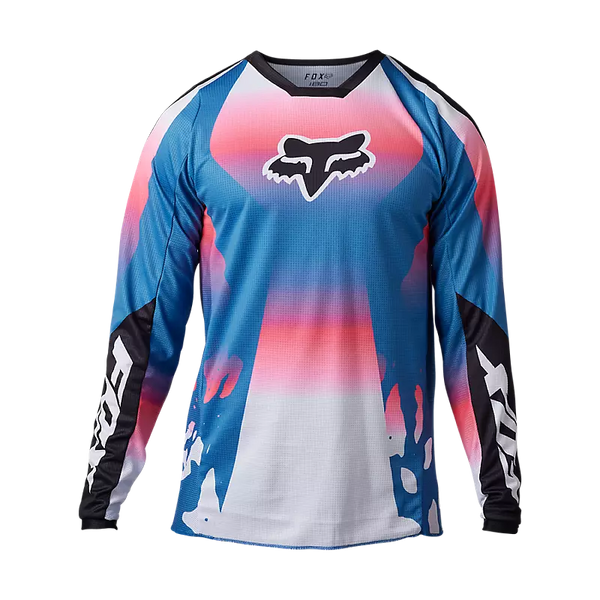 FOX Polera Moto 180 Morphic Celeste - Rideshop