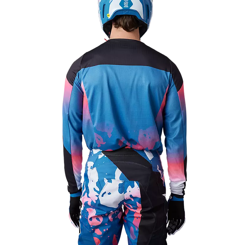 FOX Polera Moto 180 Morphic Celeste - Rideshop