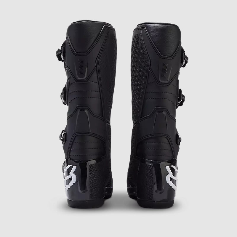 Botas Moto Mujer Comp Negro/Blanco Fox - Rideshop