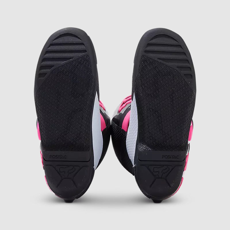 Botas Moto Mujer Comp Rosado/Blanco Fox - Rideshop