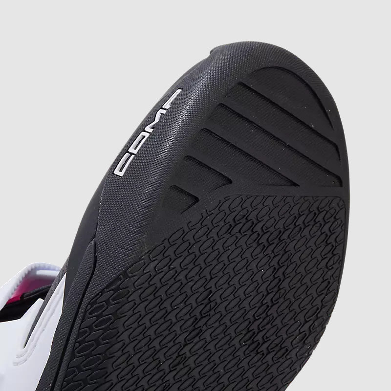 Botas Moto Mujer Comp Rosado/Blanco Fox - Rideshop