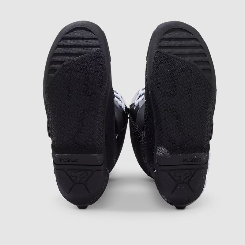 Botas Moto Niño Comp Negro/Blanco Fox - Rideshop