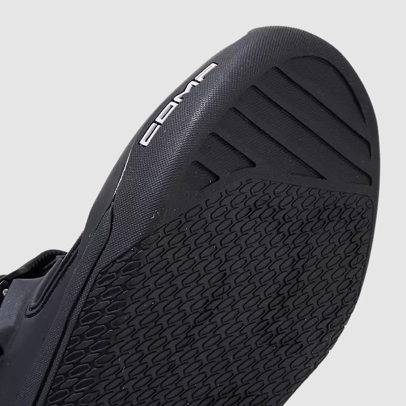 Botas Moto Niño Comp Negro/Blanco Fox - Rideshop