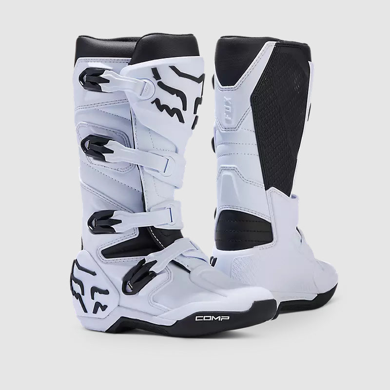 Botas Moto Niño Comp Blanco Fox - Rideshop
