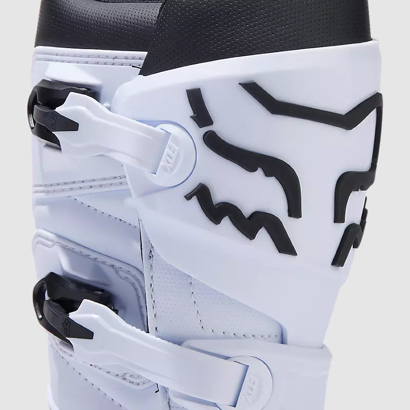 Botas Moto Niño Comp Blanco Fox - Rideshop