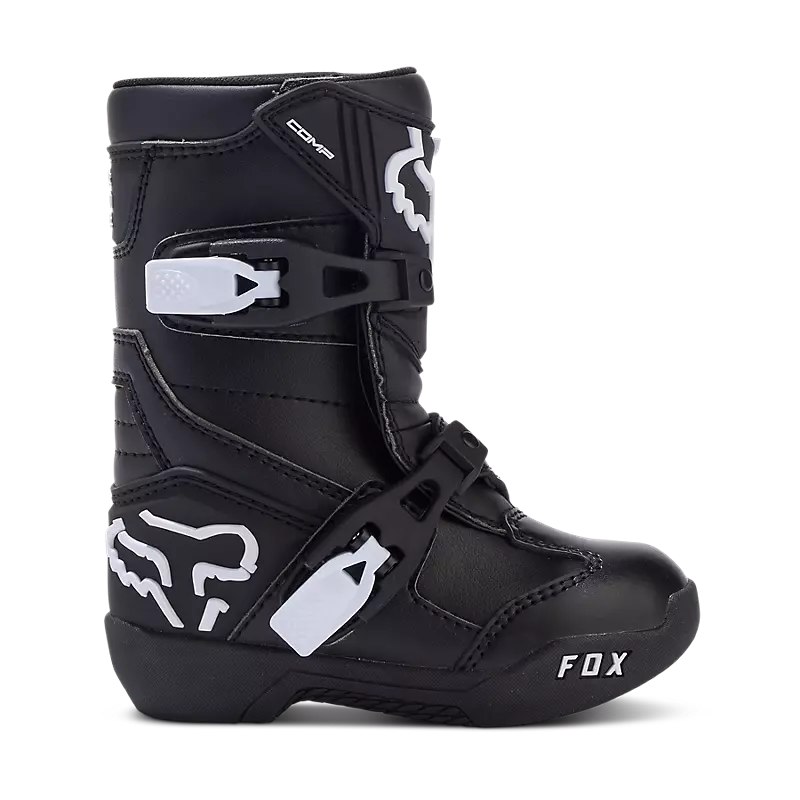FOX Botas Moto Infantil Comp Negro - Rideshop