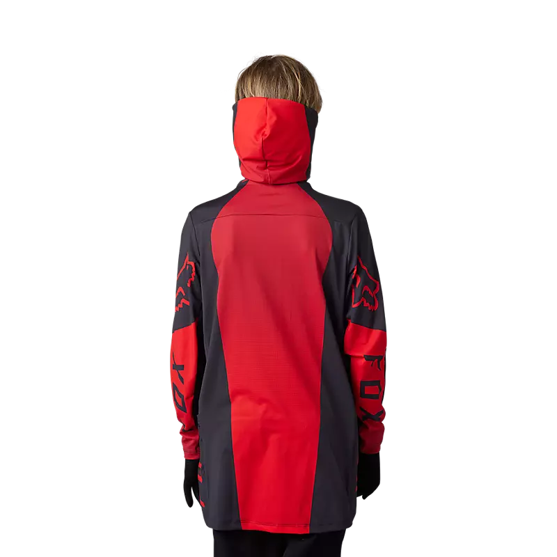 FOX Polera Moto Niño Ranger Drive Krux SXS Con Cuello Rojo - Rideshop