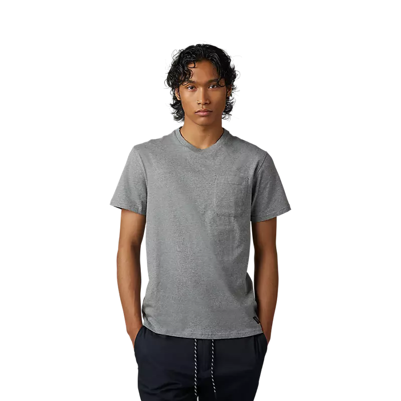 FOX Polera Lifestyle Level Up Pocket Gris - Rideshop