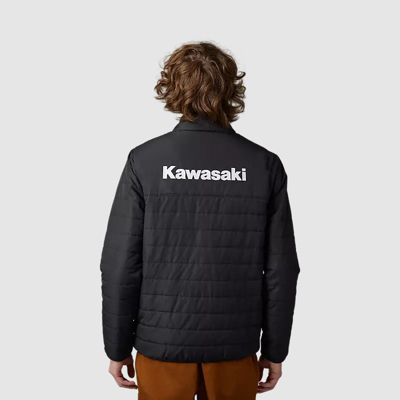 Chaqueta Lifestyle Kawasaki Howell Negro Fox - Rideshop