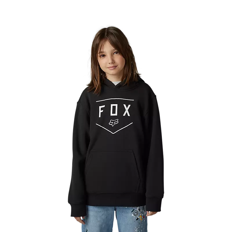 FOX Poleron Lifestyle Niño Shield Negro - Rideshop