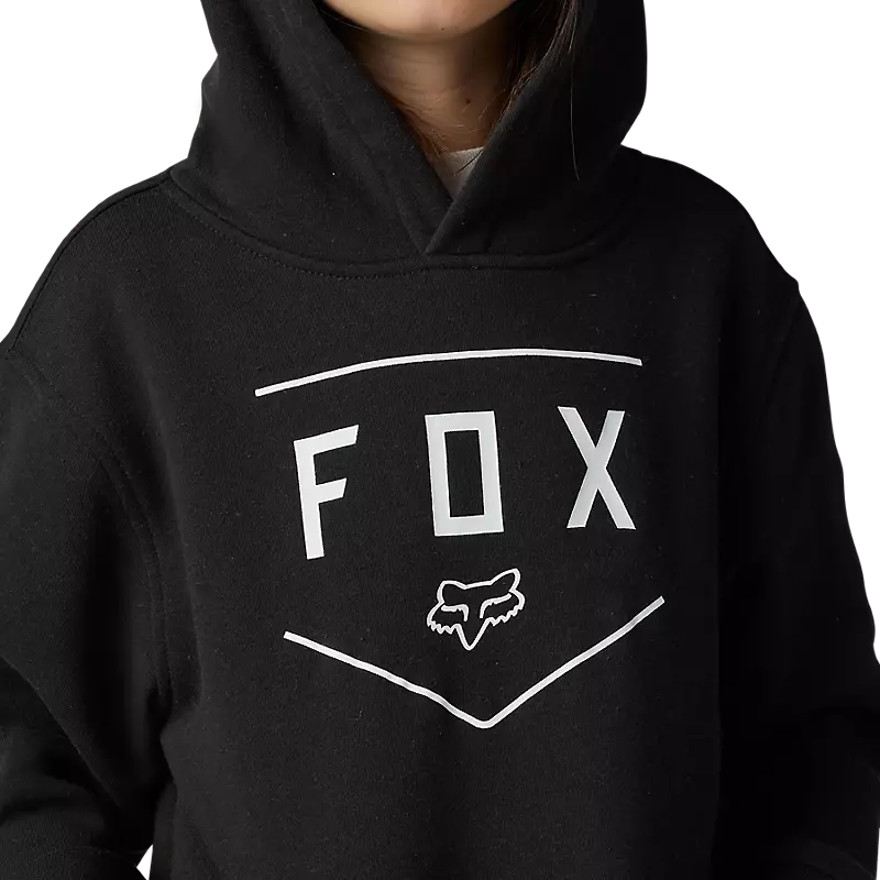 FOX Poleron Lifestyle Niño Shield Negro - Rideshop