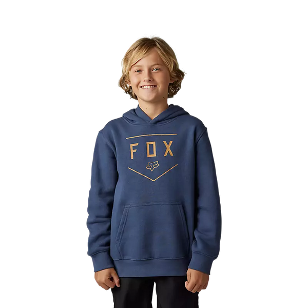 FOX Poleron Lifestyle Niño Shield Azul - Rideshop