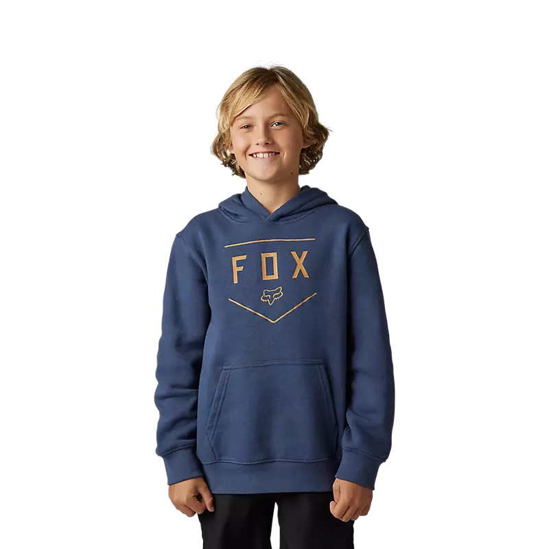 FOX Poleron Lifestyle Niño Shield Azul - Rideshop