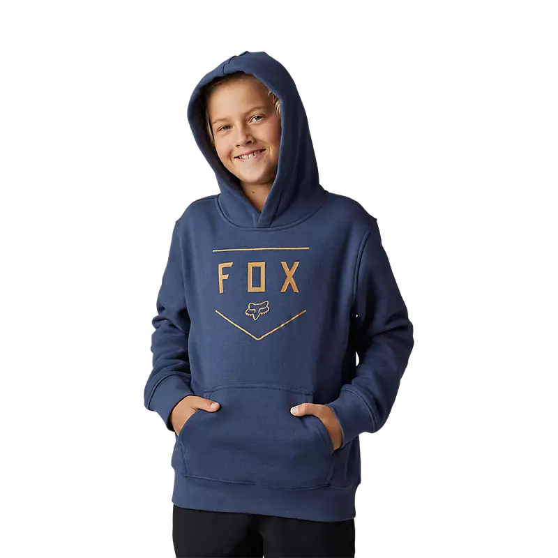 FOX Poleron Lifestyle Niño Shield Azul - Rideshop