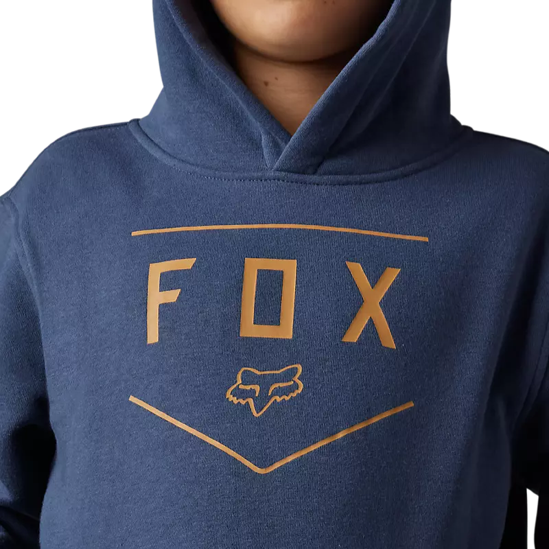 FOX Poleron Lifestyle Niño Shield Azul - Rideshop