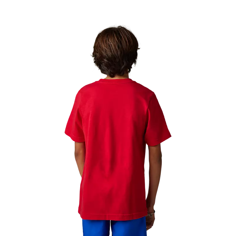 FOX Polera Lifestyle Niño Shield Rojo - Rideshop