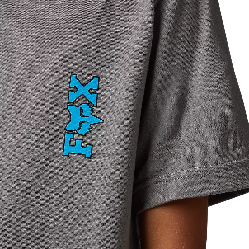 FOX Polera Lifestyle Niño Barb Wire Gris - Rideshop