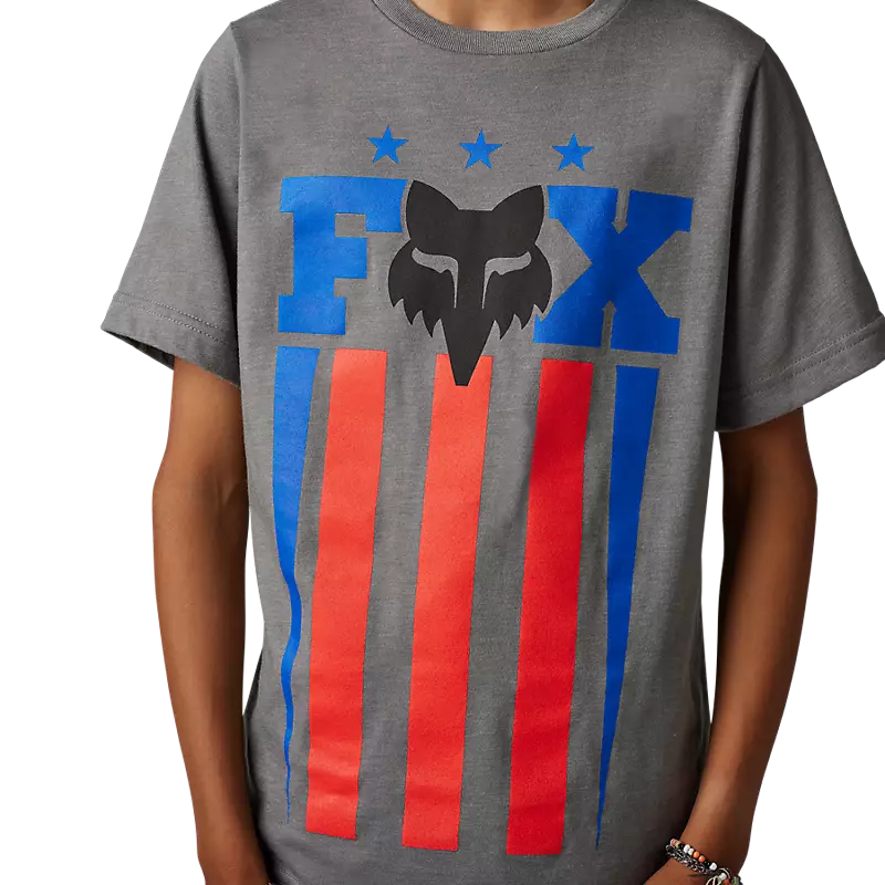 FOX Polera Lifestyle Niño Unity Gris - Rideshop