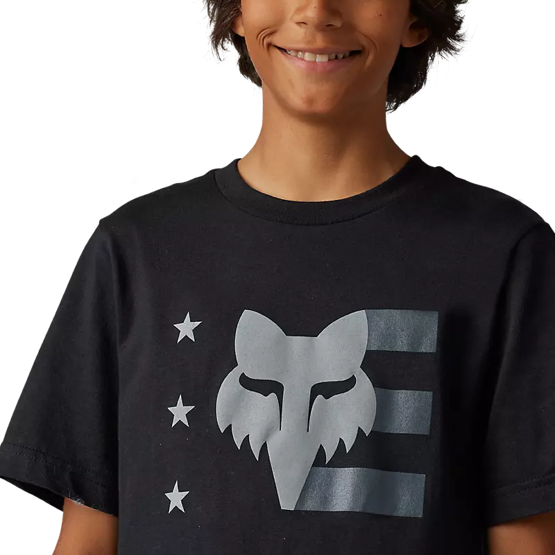 FOX Polera Lifestyle Niño Unity II Negro - Rideshop