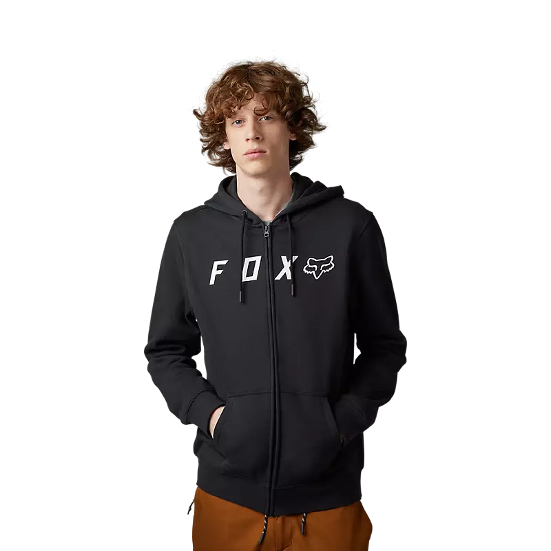 FOX Poleron Lifestyle Absolute Zip Negro - Rideshop