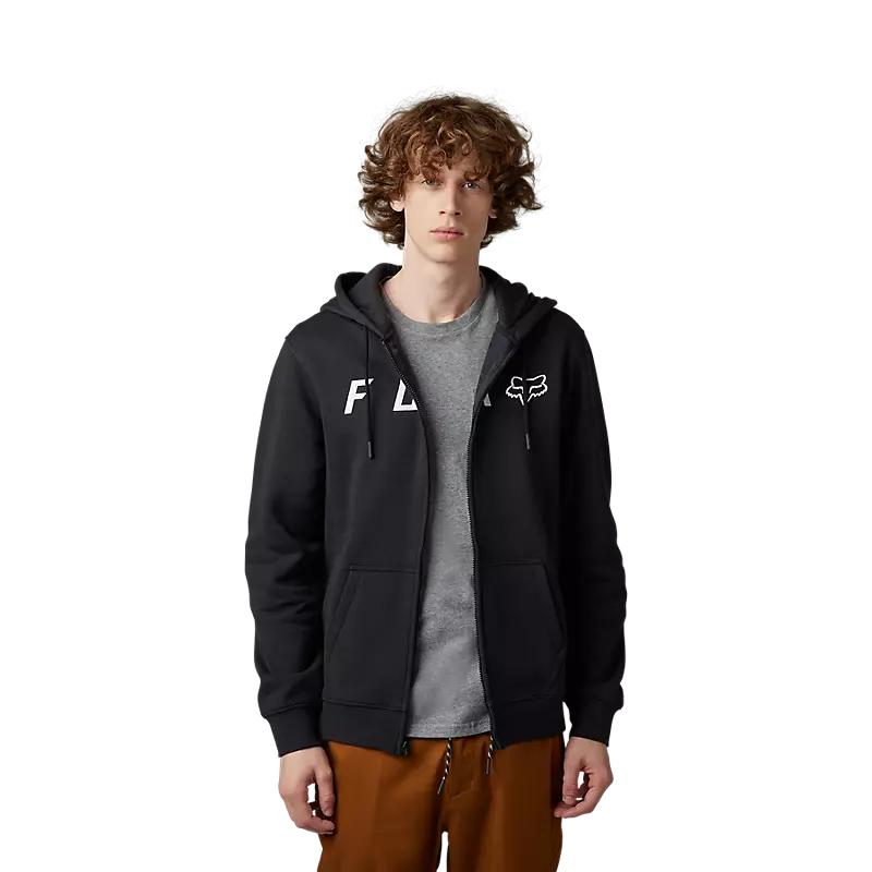 FOX Poleron Lifestyle Absolute Zip Negro - Rideshop