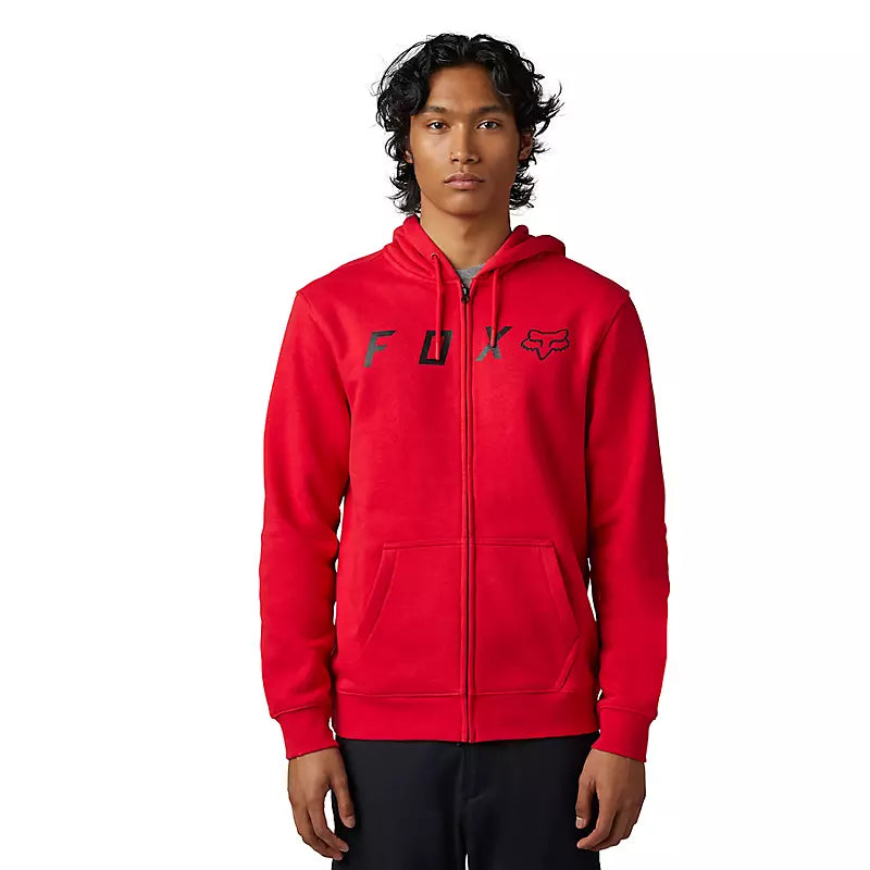 FOX Poleron Lifestyle Absolute Zip Rojo - Rideshop