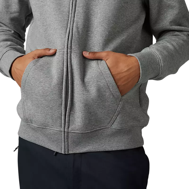 FOX Poleron Lifestyle Absolute Zip Gris - Rideshop
