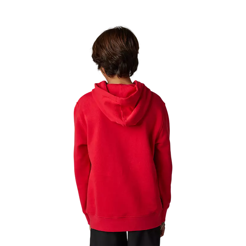 FOX Poleron Lifestyle Niño Absolute Pullover Rojo - Rideshop