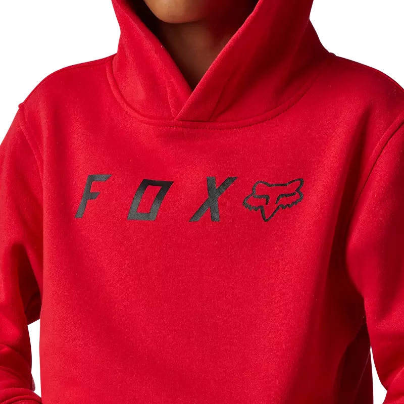 FOX Poleron Lifestyle Niño Absolute Pullover Rojo - Rideshop