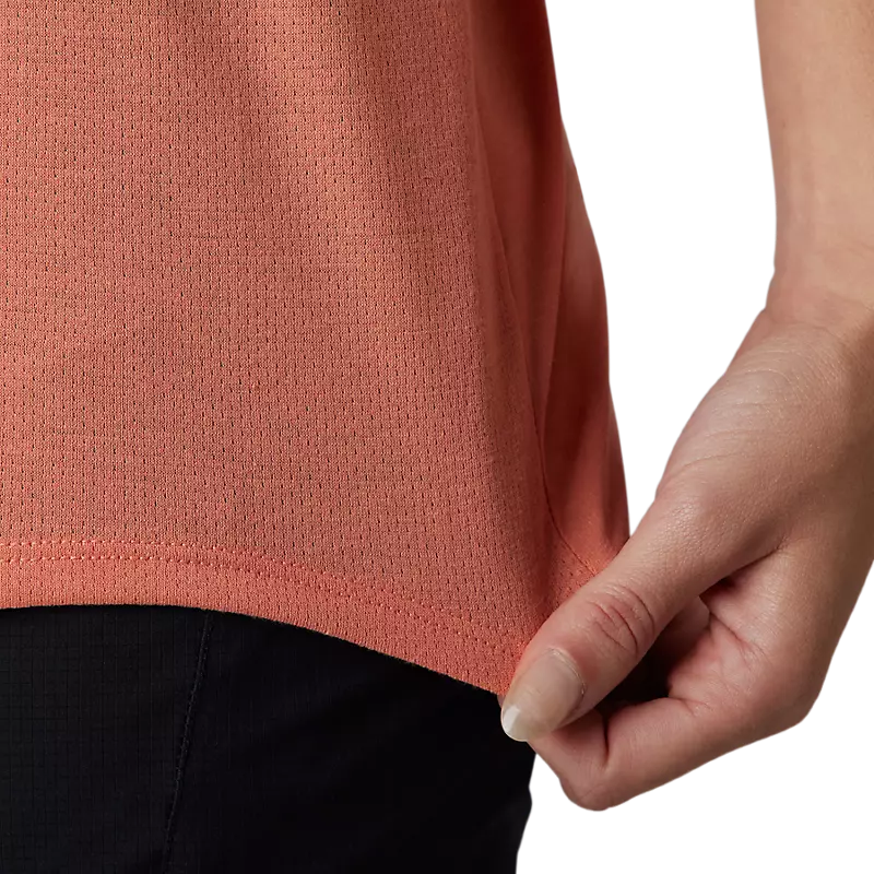 FOX Polera Bicicleta Mujer Ranger Drirelease® Sin Mangas Salmon - Rideshop