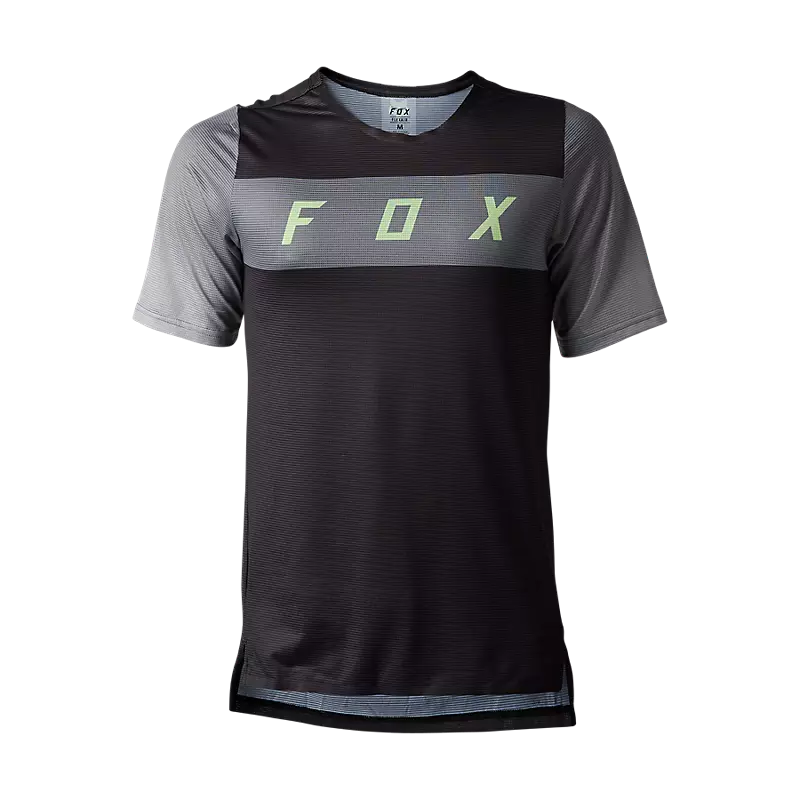 FOX Polera Bicicleta Flexair Arcadia Negro - Rideshop