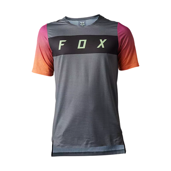 FOX Polera Bicicleta Flexair Arcadia Gris - Rideshop