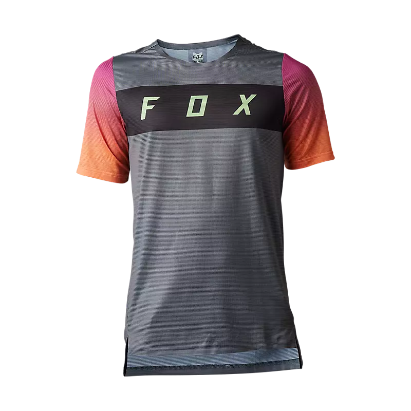 FOX Polera Bicicleta Flexair Arcadia Gris - Rideshop