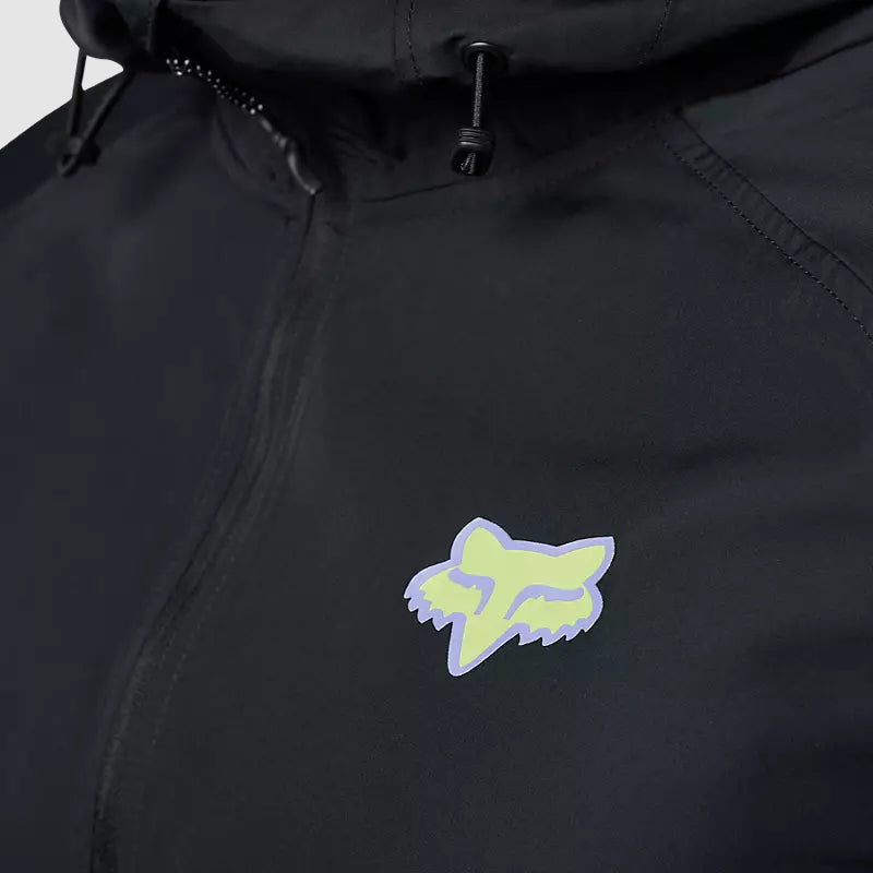 FOX Chaqueta Cortavientos Lifestyle Title Sponsor Negro/Gris - Rideshop