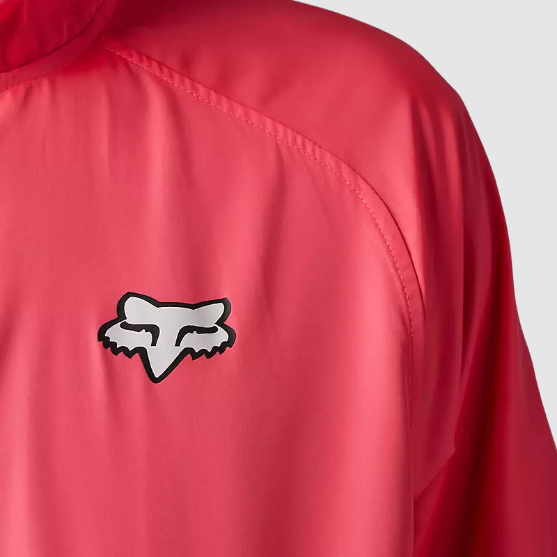 FOX Chaqueta Cortavientos Lifestyle Title Sponsor Rosado/Celeste - Rideshop