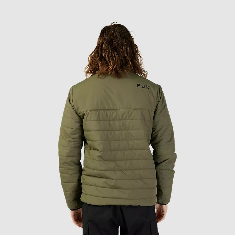 Chaqueta Lifestyle New Howell Puffy Verde Oliva Fox - Rideshop