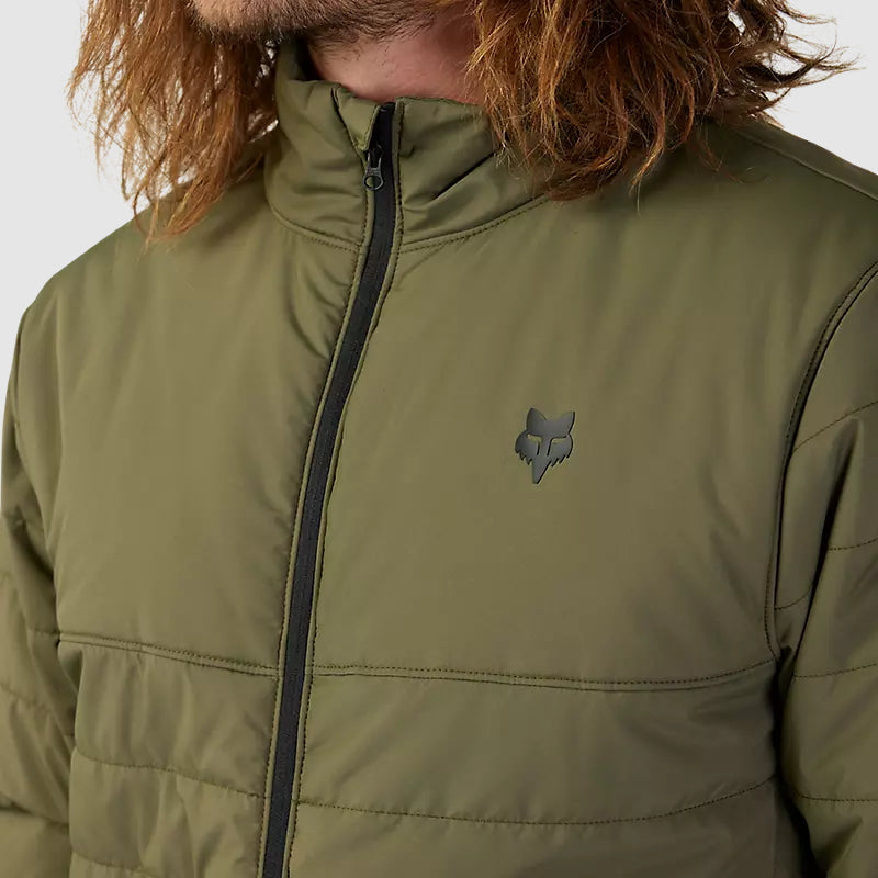 Chaqueta Lifestyle New Howell Puffy Verde Oliva Fox - Rideshop