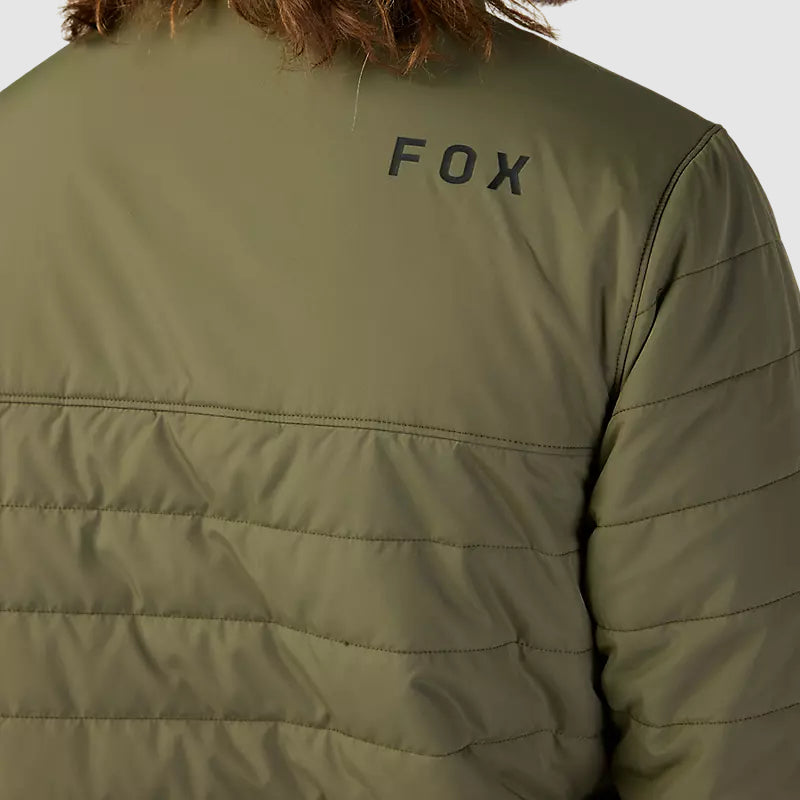 Chaqueta Lifestyle New Howell Puffy Verde Oliva Fox - Rideshop