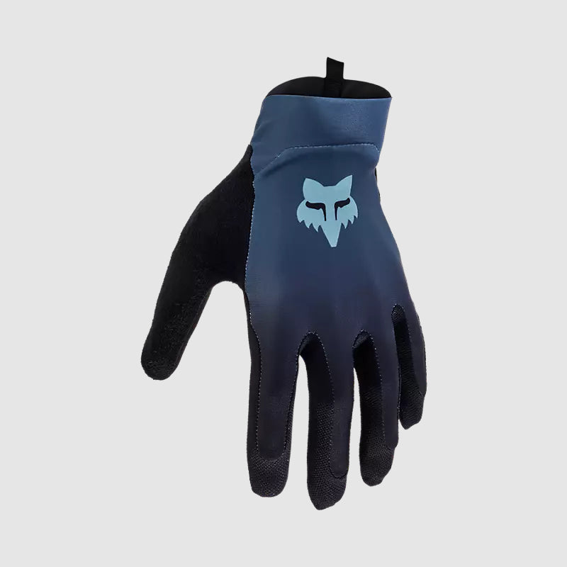 Guantes Bicicleta Flexair Race Azul Acero Fox - Rideshop