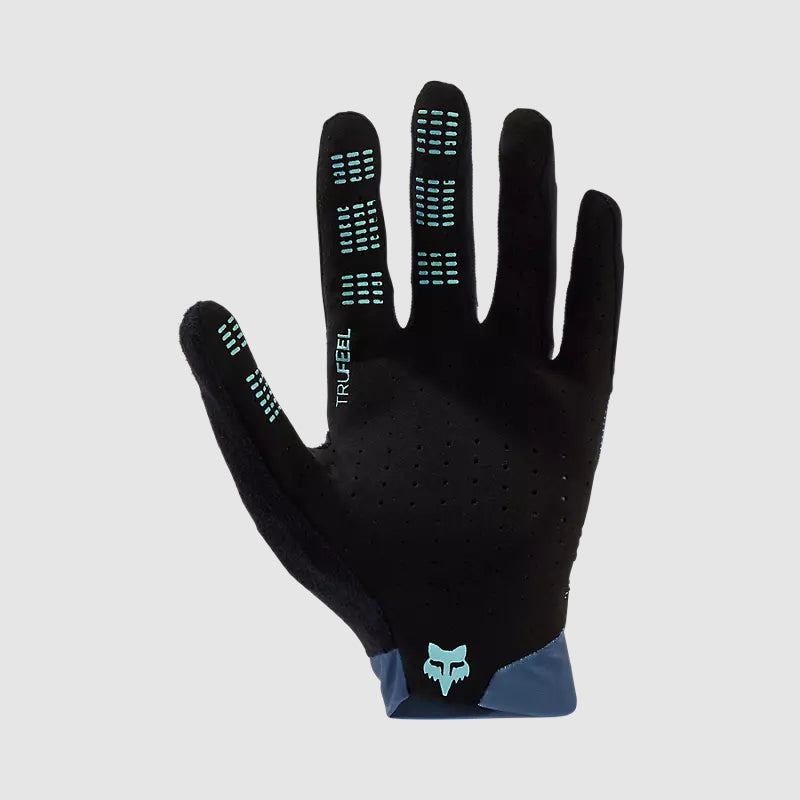 Guantes Bicicleta Flexair Race Azul Acero Fox - Rideshop