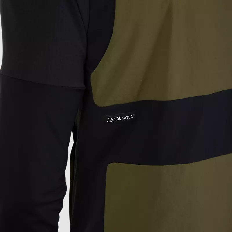 Chaqueta Bicicleta Defend Fire Alpha Sin Mangas Verde Oliva Fox - Rideshop